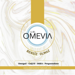 One More OMEVIA Omega 3, CoQ10, DHEA & Pregnenolone Transdermal Bant (30 Adet)
