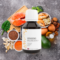 Zinzino BalanceOil+ | Omega-3 Balık Yağı (Portakal Limon Nane, 100 ml)