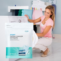 Atomy Yaprak Çamaşır Deterjanı – Ultra Konsantre (30 Yaprak)
