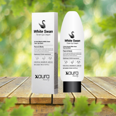 Xaura White Swan Tone-Up Cream – Aydınlatıcı & Nemlendirici Krem (150 ml)