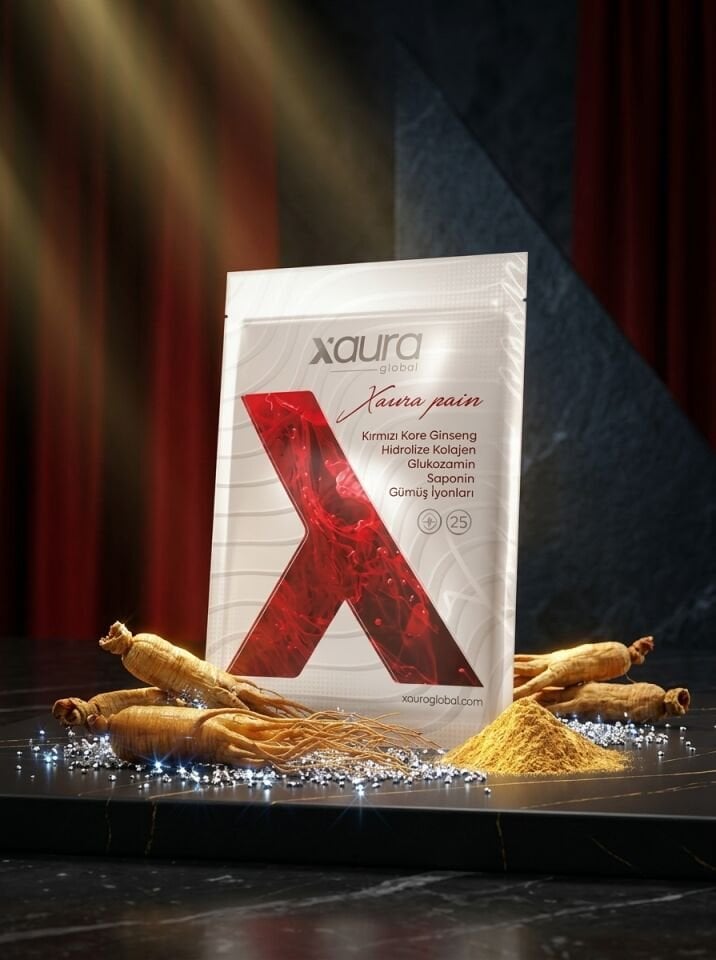 XAura Pain Transdermal Destek Bandı Ginseng İçerikli