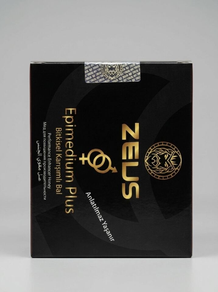 ZEUS PLUS Epimedium Plus Bitkisel Karışımlı Performans Macunu