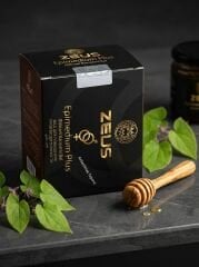 ZEUS PLUS Epimedium Plus Bitkisel Karışımlı Performans Macunu ($12 \times 15\text{ g}$)