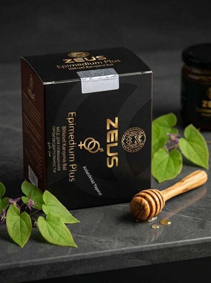 ZEUS PLUS Epimedium Plus Bitkisel Karışımlı Performans Macunu