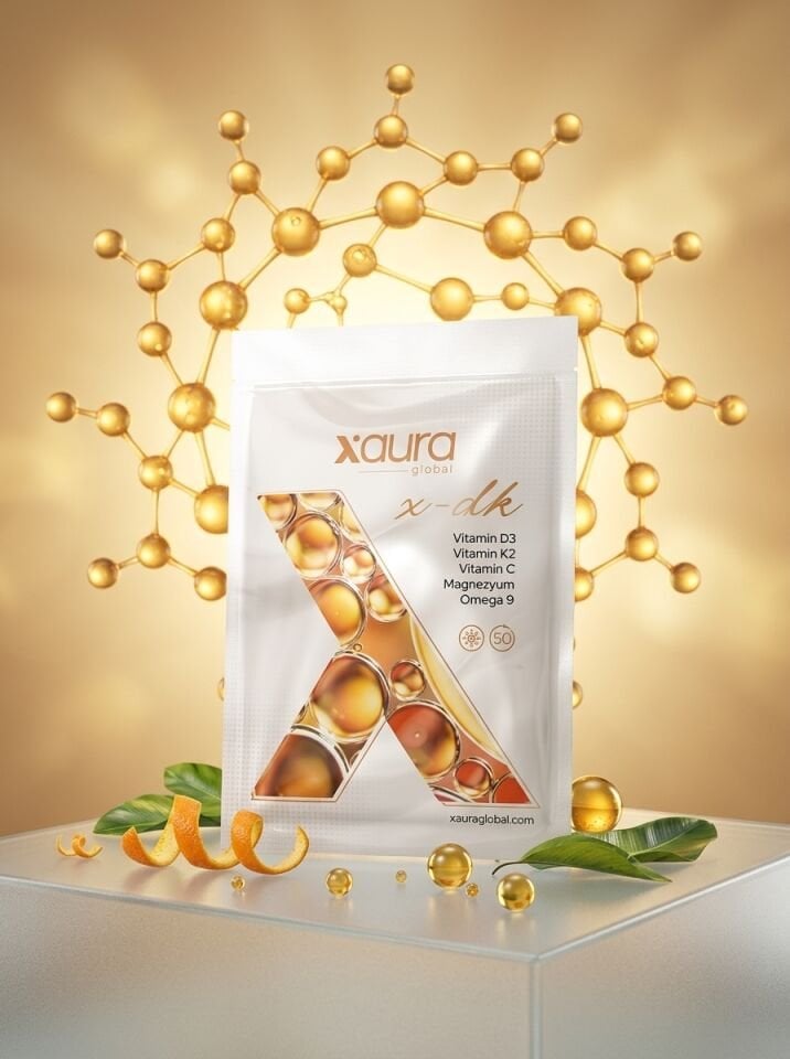 X-Aura X-Dk Transdermal Vitamin Kompleksi (Vitamin D3, K2, C ve Magnezyum Bandı)