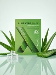 X-Aura Beauty Aloe Vera Maskesi - Yoğun Nemlendirici Onarıcı 4'lü Set (Nature Recovery Mask Pack)