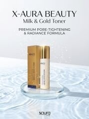 X-Aura Beauty Milk & Gold Toner (Işıltı ve Tazelik Veren Gözenek Sıkılaştırıcı Lüks Tonik)