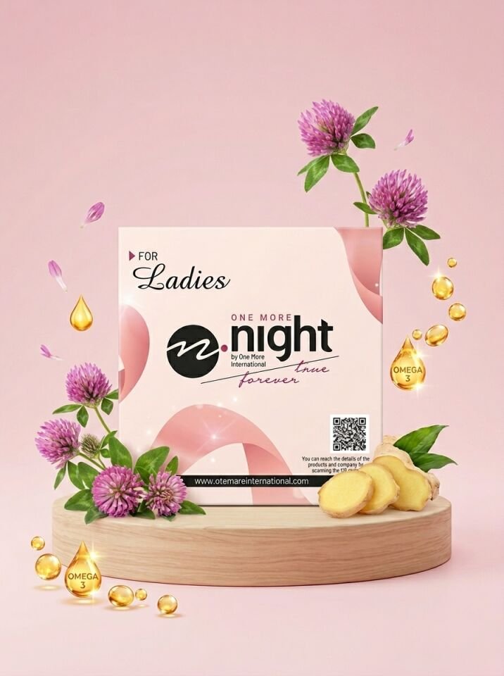 One More Ladies Night Kadınlar İçin Libido ve Hormonal Denge Destek Bandı (20 Adet)
