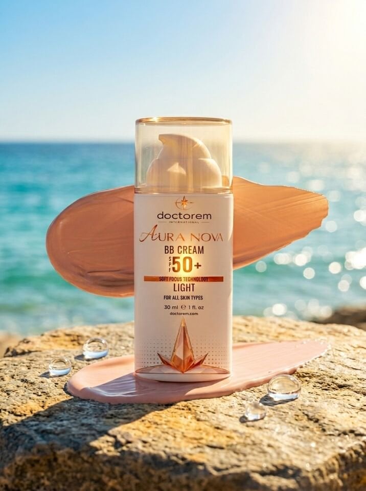 Doctorem Aura Nova BB Cream LIGHT - Lekelere Karşı SPF 50+ Hibrit Kapatıcı Bakım Kremi (30 ml)
