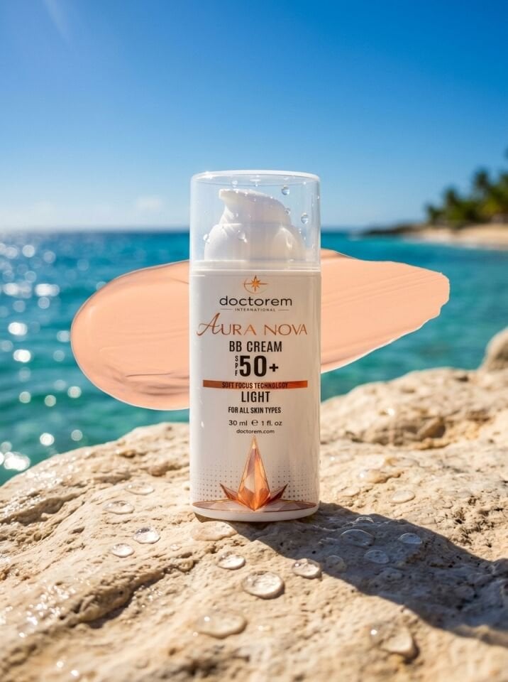 Doctorem Aura Nova BB Cream LIGHT - Lekelere Karşı SPF 50+ Hibrit Kapatıcı Bakım Kremi (30 ml)
