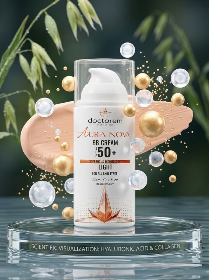 Doctorem Aura Nova BB Cream LIGHT - Lekelere Karşı SPF 50+ Hibrit Kapatıcı Bakım Kremi (30 ml)