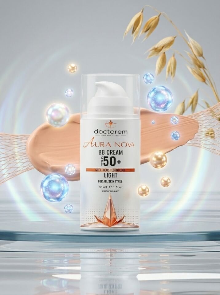 Doctorem Aura Nova BB Cream LIGHT - Lekelere Karşı SPF 50+ Hibrit Kapatıcı Bakım Kremi (30 ml)