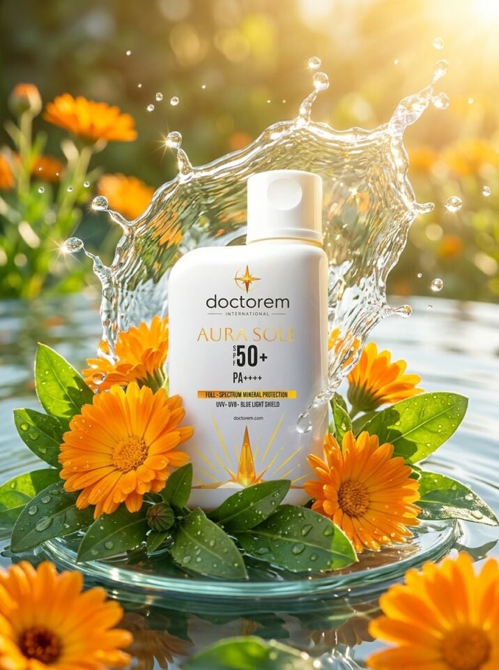 Doctorem Aura Sole SPF 50+ PA++++ Leke ve Mavi Işık Karşıtı Mineral Güneş Kremi (50 ml)