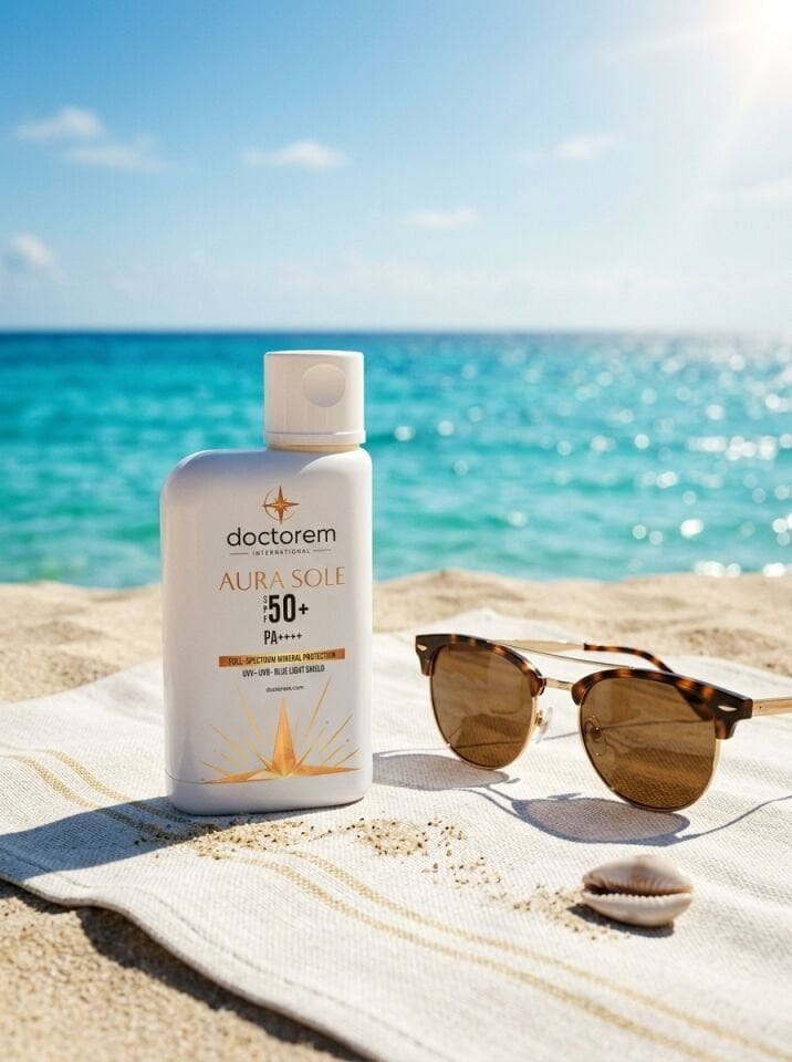 Doctorem Aura Sole SPF 50+ PA++++ Leke ve Mavi Işık Karşıtı Mineral Güneş Kremi (50 ml)