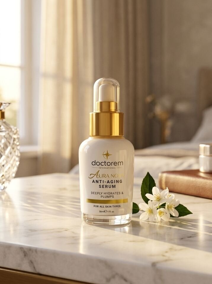 Doctorem Aura Nova Anti-Aging Serum - Peptit ve Argireline Botoks Etkili Kırışıklık ve Leke Karşıtı Yoğun Gençlik İksiri (30 ml)