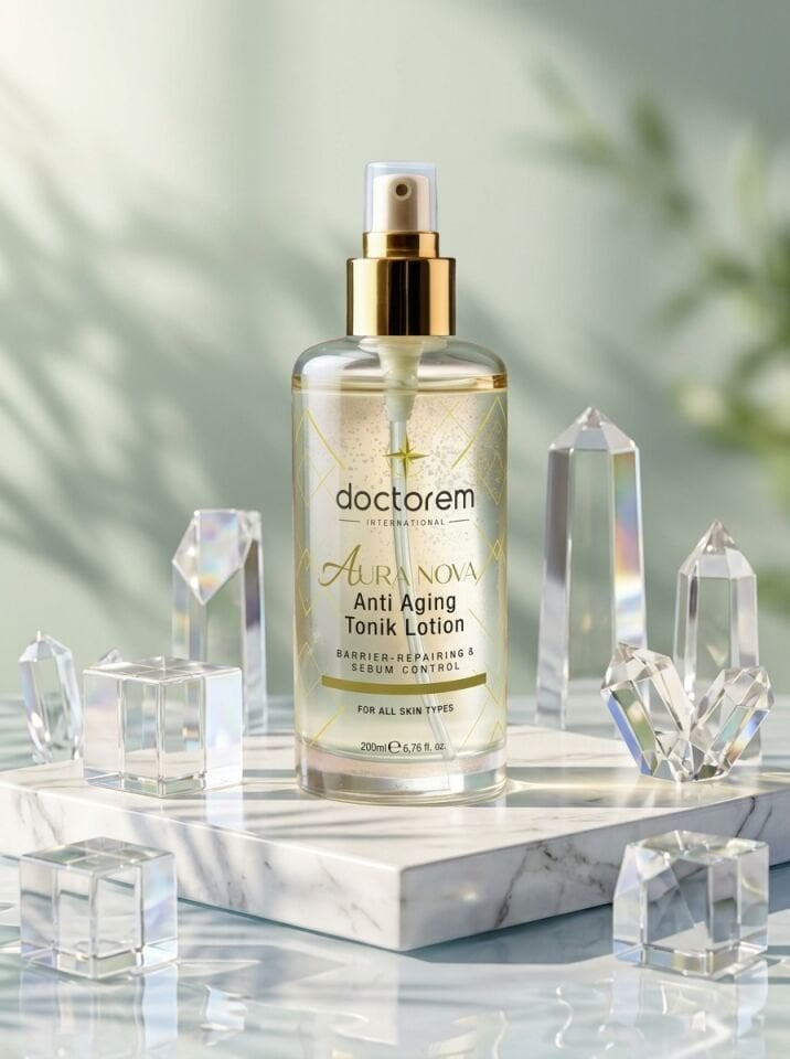 Doctorem Aura Nova Tonic Lotion - AHA & BHA Siyah Nokta Karşıtı Gözenek Sıkılaştırıcı Bariyer Onarıcı Tonik Losyon (200 ml)