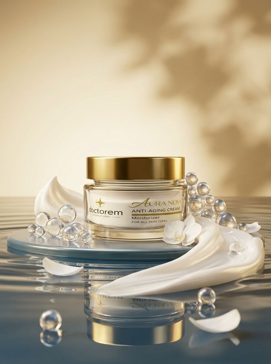 Doctorem Aura Nova Anti-Aging Cream - Progeline & Syn-Ake Yılan Zehri Etkili Kırışıklık Karşıtı Hücresel Nemlendirici Krem (50 ml)