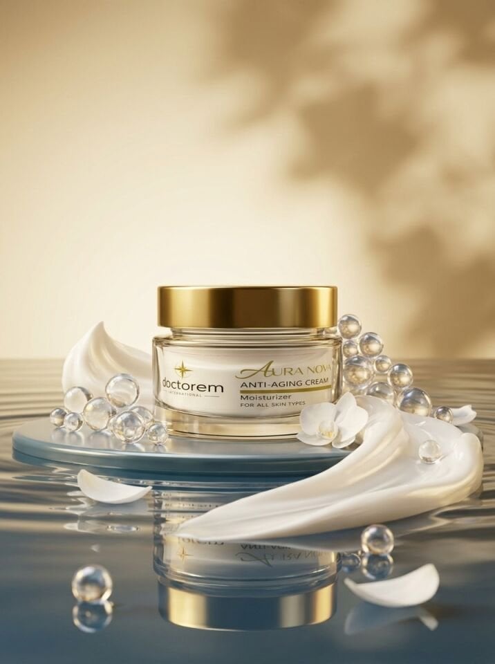Doctorem Aura Nova Anti-Aging Cream - Progeline & Syn-Ake Yılan Zehri Etkili Kırışıklık Karşıtı Hücresel Nemlendirici Krem (50 ml)