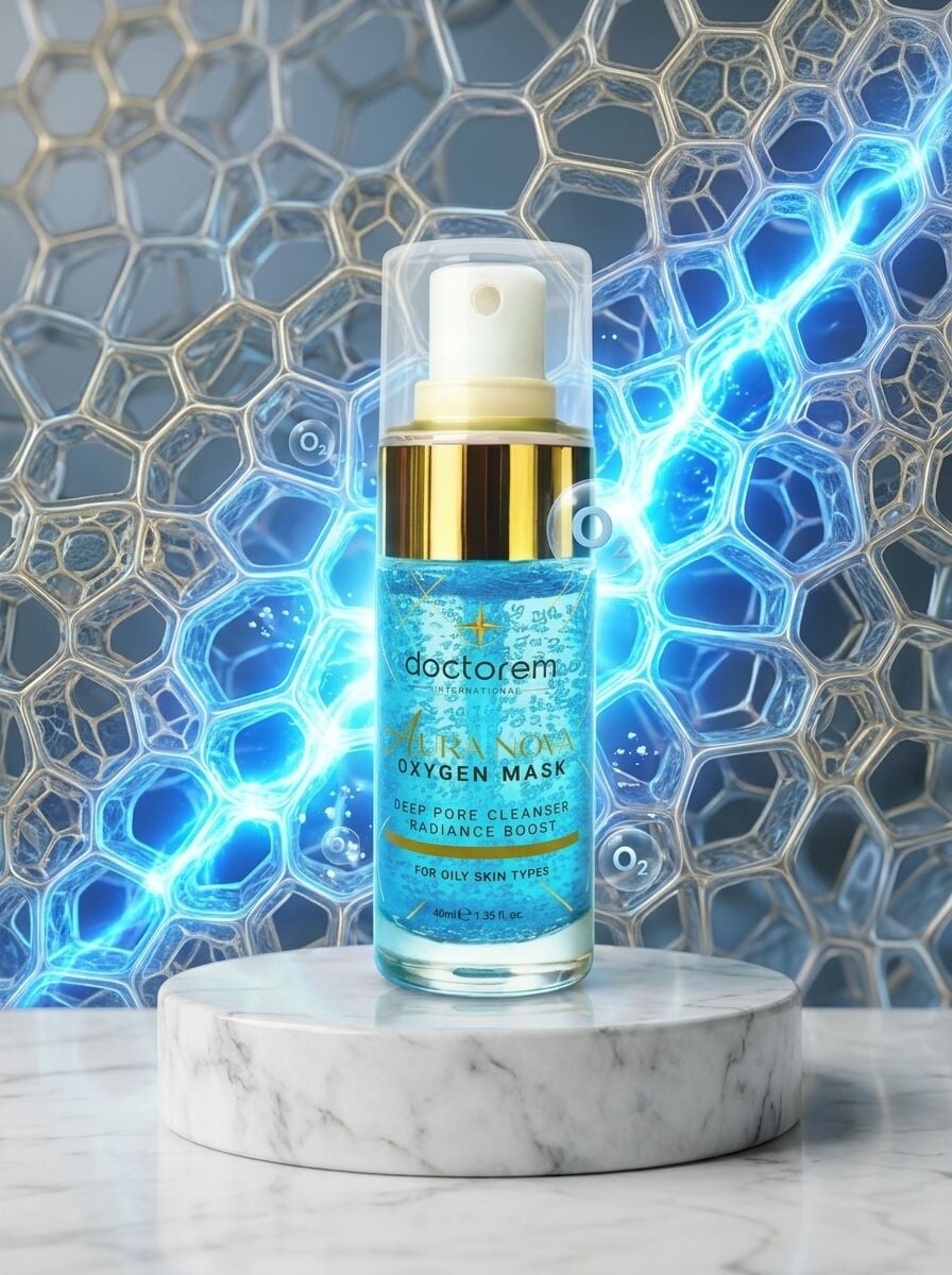 Doctorem Aura Nova Oxygen Mask Spirulina & Kaolin Özlü Köpüren Oksijen Maskesi 40 ml