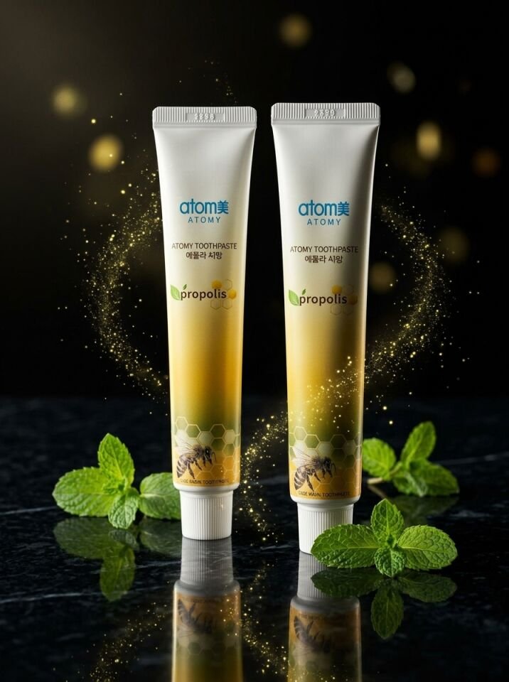 Atomy Propolis Diş Macunu Doğal Propolis ve Yeşil Çay İçerikli 50 g