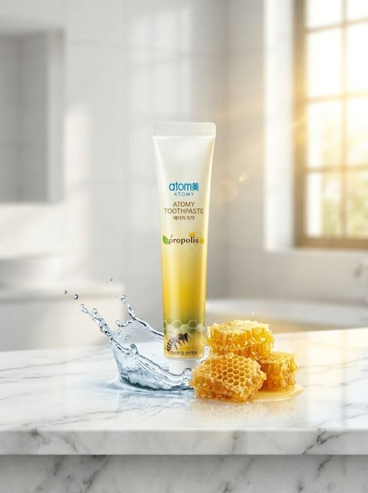 Atomy Propolis Diş Macunu - Tartar ve Diş Eti Karşıtı Doğal Arı Sütü Macunu (50g - Tekli Adet)