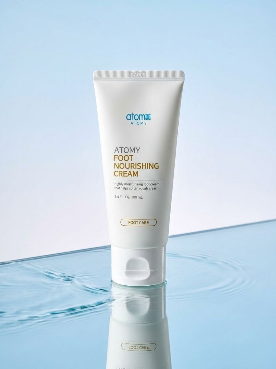 Atomy Foot Nourishing Cream - Üre ve Seramid Destekli Topuk Çatlağı ve Sertleşmiş Deri Karşıtı Ayak Bakım Kremi (100 ml)