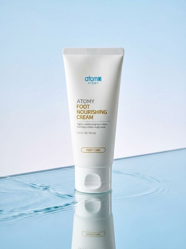 Atomy Foot Nourishing Cream - Üre ve Seramid Destekli Topuk Çatlağı ve Sertleşmiş Deri Karşıtı Ayak Bakım Kremi (100 ml)
