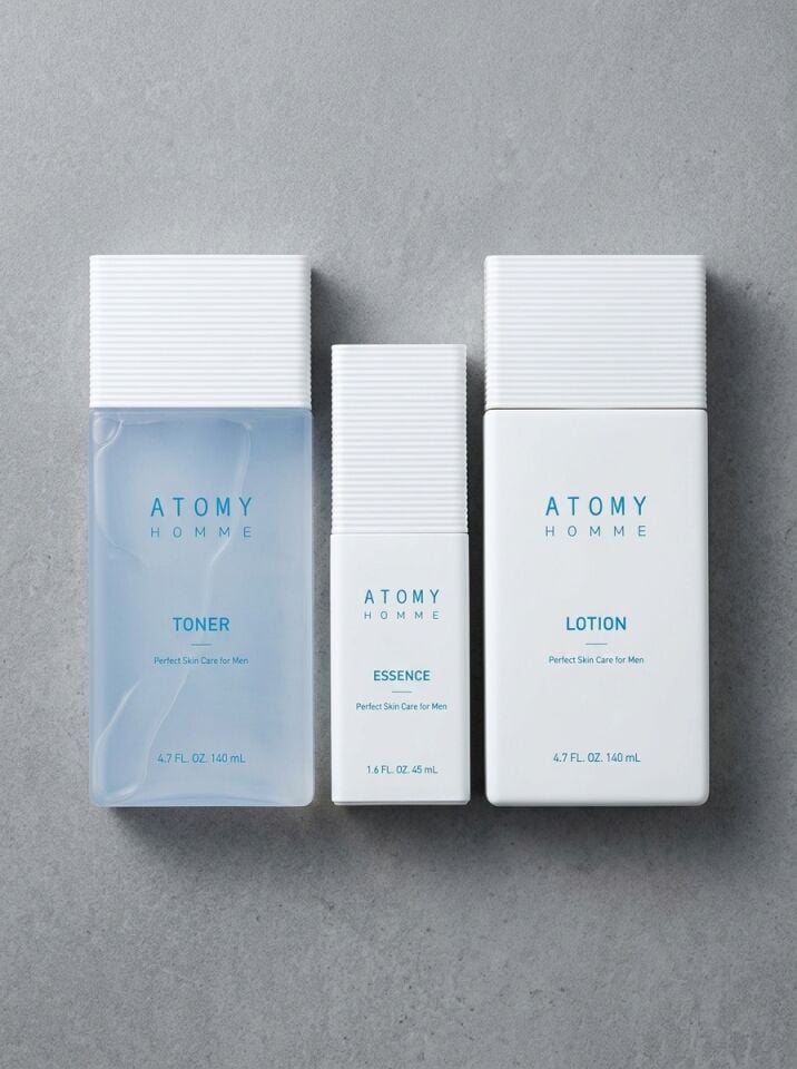Atomy Homme 3’lü Erkek Cilt Bakım Seti Toner Esans Losyon