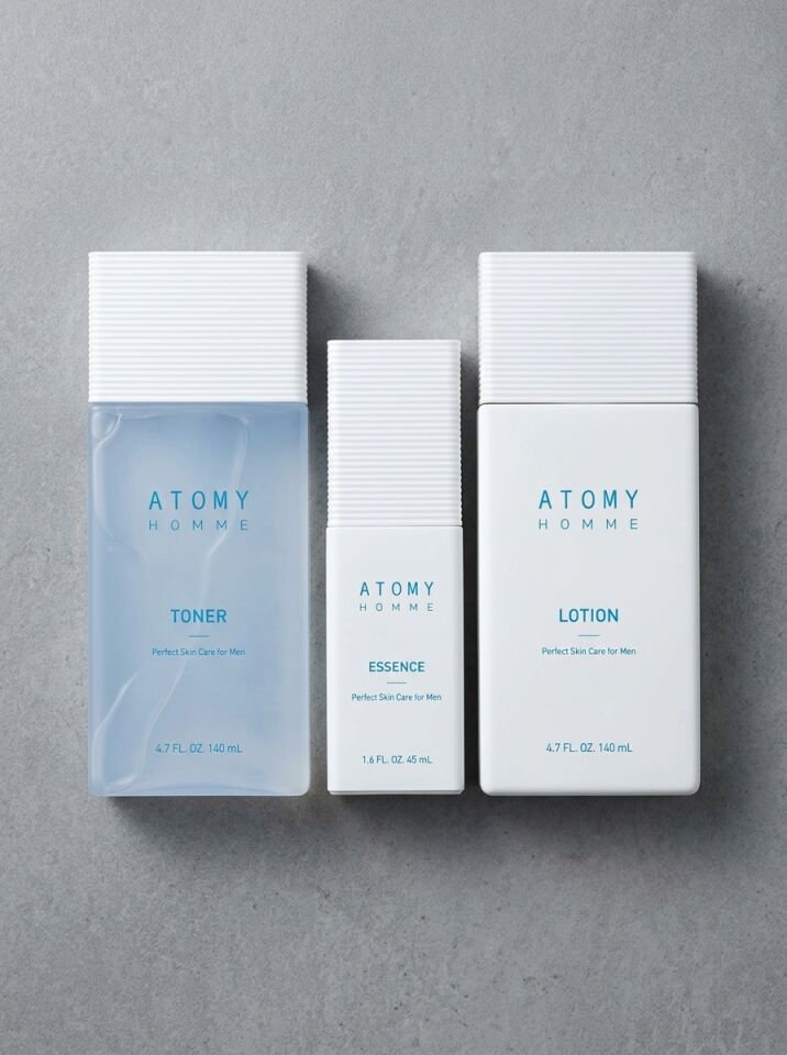 Atomy Homme 3’lü Erkek Cilt Bakım Seti Toner Esans Losyon