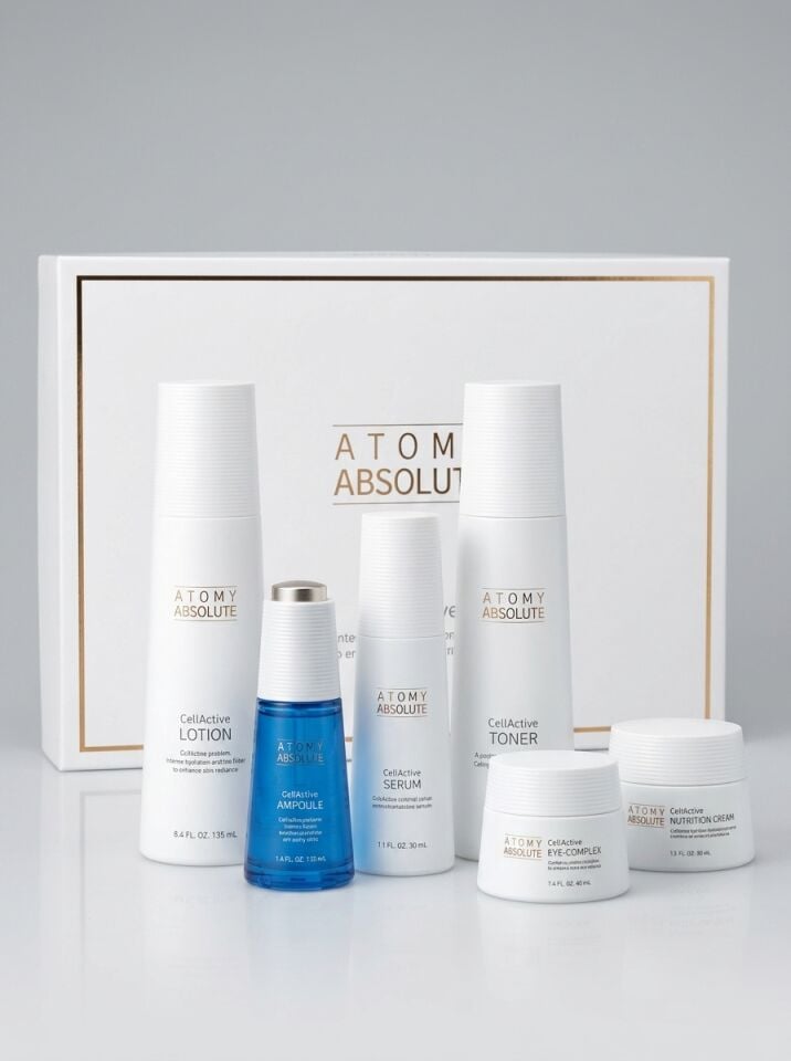Atomy Absolute CellActive 6’lı Premium Cilt Bakım Seti