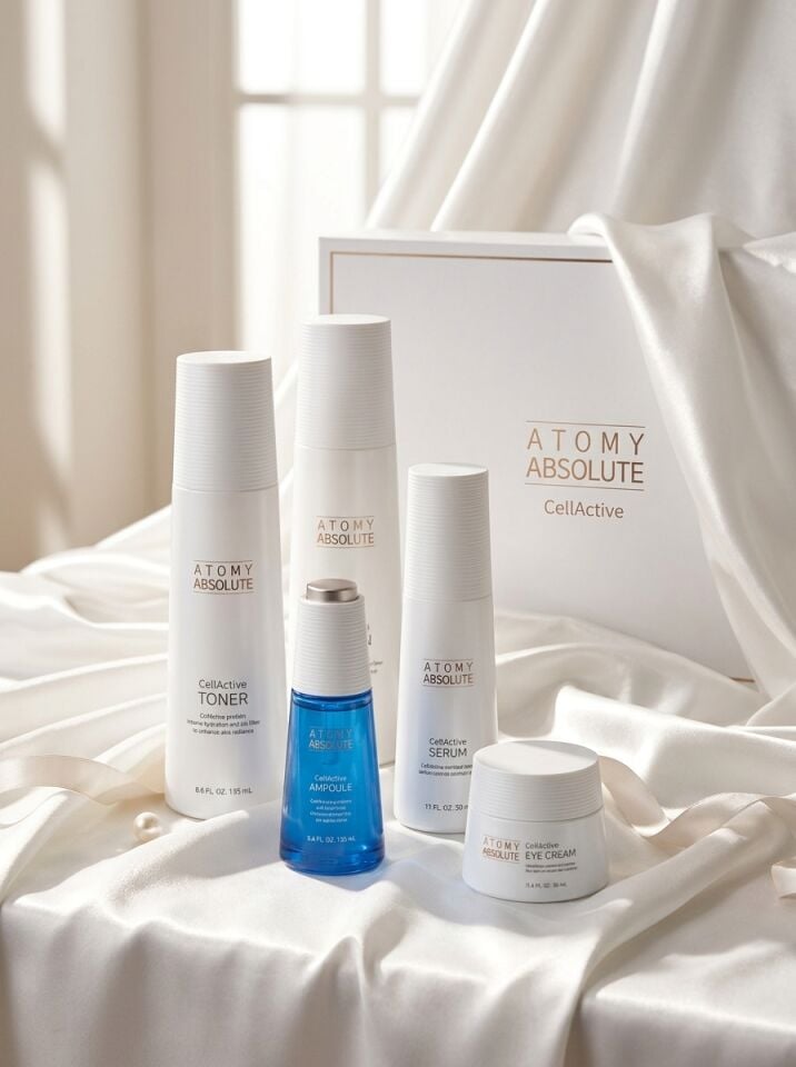 Atomy Absolute CellActive 6’lı Premium Cilt Bakım Seti