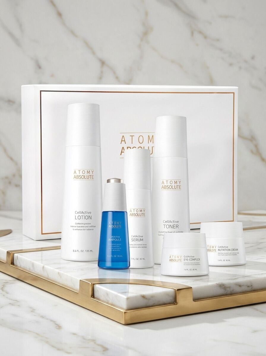 Atomy Absolute CellActive 6’lı Premium Cilt Bakım Seti