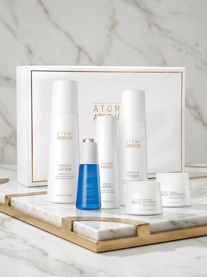 Atomy Absolute CellActive 6’lı Premium Cilt Bakım Seti