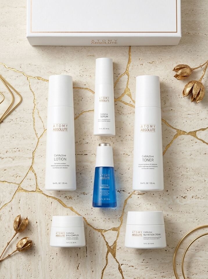 Atomy Absolute CellActive 6’lı Premium Cilt Bakım Seti
