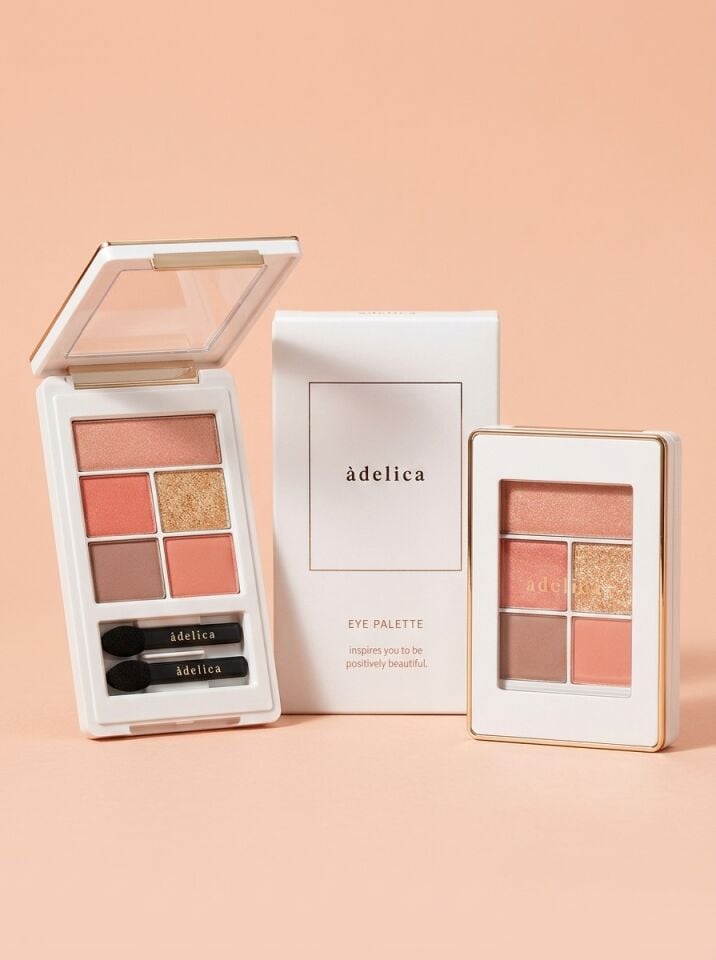Atomy Adelica Eye Palette No.2 Peach Coral 5’li Far Paleti 7 g