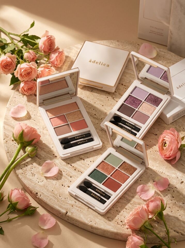 Atomy Adelica Eye Palette No.2 Peach Coral 5’li Far Paleti 7 g