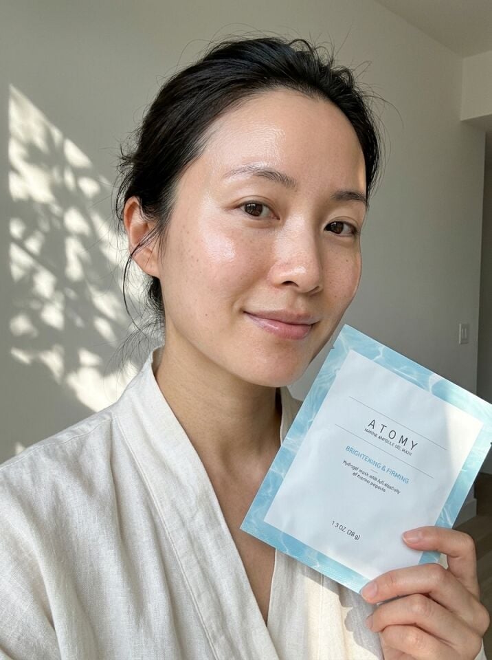 Atomy Marine Jel Maske (Aydınlatıcı & Sıkılaştırıcı) * 10 Adet
