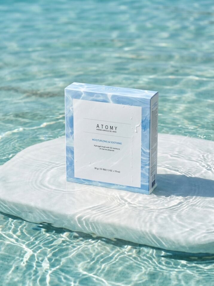Atomy Marine Jel Maske (Nemlendirici & Yatıştırıcı) * 10 Adet