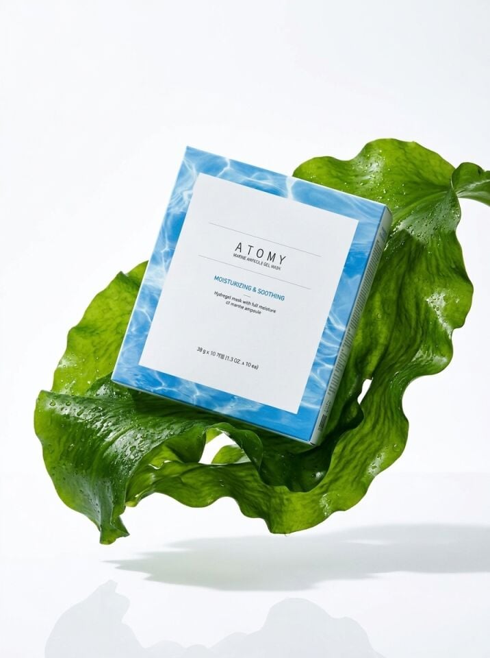 Atomy Marine Jel Maske (Nemlendirici & Yatıştırıcı) * 10 Adet