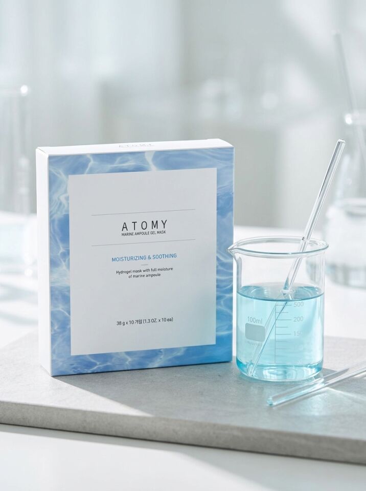 Atomy Marine Jel Maske (Nemlendirici & Yatıştırıcı) * 10 Adet