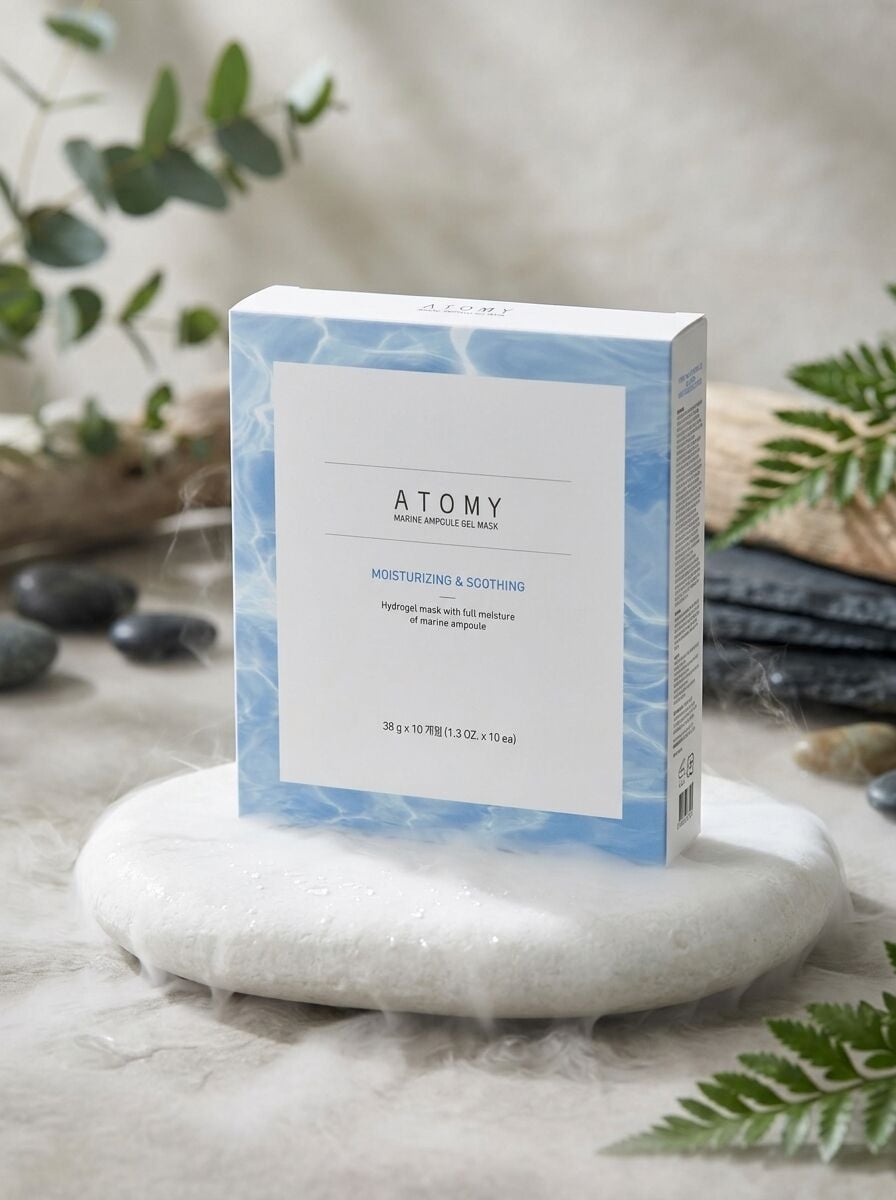 Atomy Marine Jel Maske (Nemlendirici & Yatıştırıcı) * 10 Adet