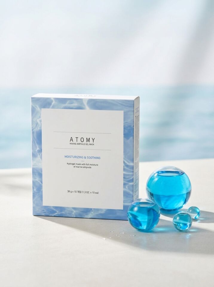Atomy Marine Jel Maske (Nemlendirici & Yatıştırıcı) * 10 Adet